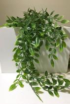 Pendente artificial de folhas plástico 77cm Pendente artificial de folhas plástico 77cm