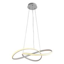 Pendente Atom Branco 63cm 36w 3000k Led - Hm019w - Bella