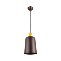 Pendente avant bell aço 1 e27 230mm café Pendente avant bell aço 1 e27 230mm café