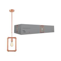 Pendente avant hash aço 1 e27 cobre fosco Pendente avant hash aço 1 e27 cobre fosco