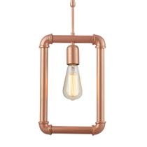 Pendente Avant Hash Aço Cobre Para 1 Lâmpada E27 Bivolt Pendente Avant Hash Aço Cobre Para 1 Lâmpada E27 Bivolt