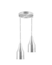 Pendente B/2 Calegari Alumínio Escovado Neo Iluminação Pendente B/2 Calegari Alumínio Escovado Neo Iluminação
