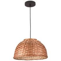 Pendente Bali Cesto Vime E27 Bivolt 60W Blumenau Pendente Bali Cesto Vime E27 Bivolt 60W Blumenau