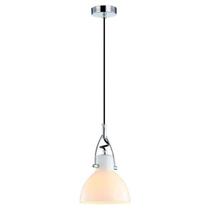 Pendente Bar Branco e Cromado 14cm 1XG9 - Bella Iluminação - OP057C