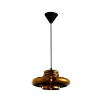Pendente Betel, 1x, Soquete E27, Vidro Gold, Avant Pendente Betel, 1x, Soquete E27, Vidro Gold, Avant