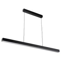 Pendente Blend preto fosco 2,4X3,2X51 cm led incluso 12,2W 1300LM 3000K bivolt - Usina design