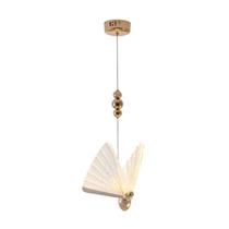 Pendente borboleta 6w 3000k 420lm 1,50mt cabo