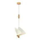 Pendente Borboleta com LED Metal e Plástico Wing Gold Gmh Pendente Borboleta com LED Metal e Plástico Wing Gold Gmh