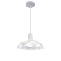 Pendente Branco Flowers Com Copo Branco Viena Luz