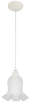 Pendente Branco tulipa Rei Fosca Art Pop Pendente Branco tulipa Rei Fosca Art Pop