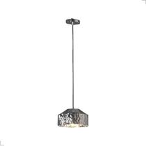 Pendente Brass 23cm 1XE27 Bivolt Cromado Bella Iluminação Pendente Brass 23cm 1XE27 Bivolt Cromado Bella Iluminação