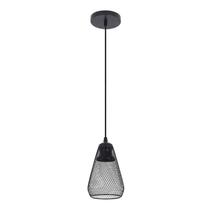 Pendente Cage Preto 1X E27 Gmh Pendente Cage Preto 1X E27 Gmh