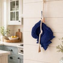 Pendente Caramujo Concha Enfeite Decorativo Casa Praia 22cm Pendente Caramujo Concha Enfeite Decorativo Casa Praia 22cm