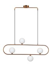 Pendente Casual Light Pd1329Bz-Br Cadre 4L G9 Bronze