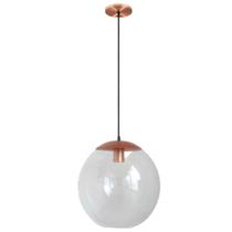 Pendente Catar Bola Transparente 20 cm - PD2186/1CO_FO - KIN Pendente Catar Bola Transparente 20 cm - PD2186/1CO_FO - KIN