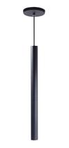 Pendente Cilíndrico 50cm Preto Luminária De Teto Lustre Pendente Cilíndrico 50cm Preto Luminária De Teto Lustre