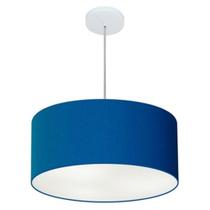 Pendente Cilíndrico Azul Marinho MJ-4100 Para Mesa de Jantar e Estar