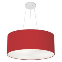 Pendente Cilíndrico Bordô MJ-4047 Para Mesa de Jantar e Estar