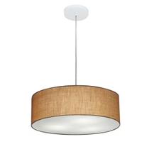 Pendente Cilíndrico Palha MJ-4132 Para Mesa de Jantar e Estar Pendente Cilíndrico Palha MJ-4132 Para Mesa de Jantar e Estar