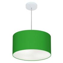 Pendente Cilíndrico Verde Folha MJ-4099 Para Mesa de Jantar e Estar