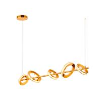 Pendente Circelti Led 3000K 46W Dourado Orluce