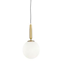 Pendente Cobre Globo Branco 18cm 1E27 DS8228 Delis