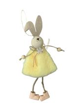 Pendente Coelho Pelúcia Bunny Cute 18cm Pé de Madeira