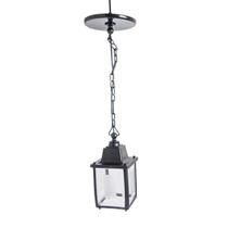 Pendente colonial preto modelo retro com lente transparente ideal casa de praia espaço gourmet salão de festas all black iluminação vintage