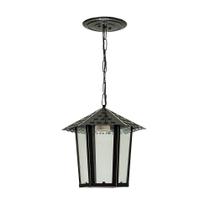 Pendente Colonial Sext. Vd. Liso 1xE27 Preto - (109200 01) - Base Icms ST: 0,00 - Valor Icms ST: 0,00