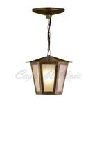 Pendente Colonial Sextavada Ideal Iluminação L-1-C Ouro Velho Pendente Colonial Sextavada Ideal Iluminação L-1-C Ouro Velho