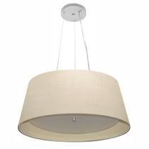 Pendente Cone Bege MJ-4015 Para Mesa de Jantar