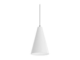 Pendente cone branco 15,2cm inove