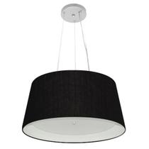 Pendente Cone Preto e Branco MJ-4144 Para Mesa de Jantar e Estar