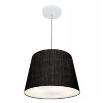 Pendente Cone Preto MJ-4246 Para Mesa de Jantar e Estar