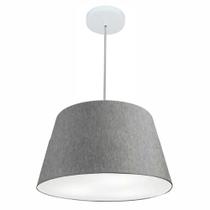 Pendente Cone Rustico Cinza MJ-4021 Para Mesa de Jantar e Estar Pendente Cone Rustico Cinza MJ-4021 Para Mesa de Jantar e Estar