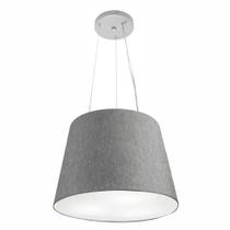 Pendente Cone Rustico Cinza MJ-4152 Para Mesa de Jantar e Estar