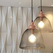 Pendente Copper Cobre e Preto 40W Bella Pendente Copper Cobre e Preto 40W Bella