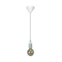 Pendente Cordão Regulável Branco E27 - Delis - DS2303