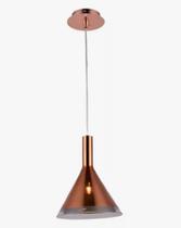 Pendente Corneta 1 Lamp. G9 - Cobre Ref:OD018b Bella