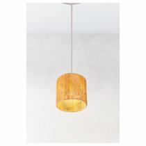 Pendente Cozinha Lustre Sisal Palha Natural Fibra Decoração 20cm Pendente Cozinha Lustre Sisal Palha Natural Fibra Decoração 20cm
