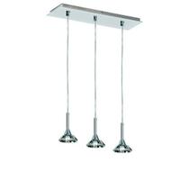 Pendente Cristal 3 Lâmpadas JD Molina