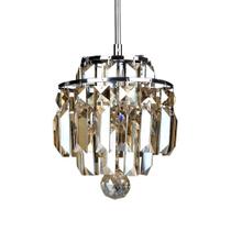 Pendente Cristal Kri HU2105A Âmbar 1g9 18cm Bella
