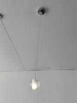 Pendente Cromado Moderno Bola Com Bolhas Pendente Cromado Moderno Bola Com Bolhas