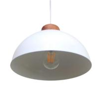 Pendente Cuba com Madeira Luminária de Teto Pendente Cuba com Madeira Luminária de Teto