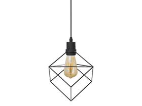 Pendente Cube Preto 1xE27 Pendente Cube Preto 1xE27
