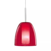 Pendente Cúpula Vermelha - Sasso EGLO - 1xE14 - 110/220V