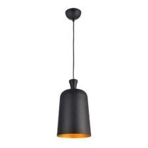 Pendente De Aço Bell 23cm 1xe27 Preto Fosco Avant Pendente De Aço Bell 23cm 1xe27 Preto Fosco Avant