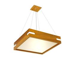 Pendente De Madeira C/AberturasLaterais 30x30 LOURO FREIJÓ Pendente De Madeira C/AberturasLaterais 30x30 LOURO FREIJÓ