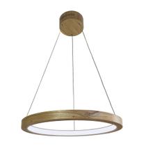Pendente de Madeira Sirius LED 6000K Acrílico 60 cm Freijó Pendente de Madeira Sirius LED 6000K Acrílico 60 cm Freijó