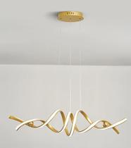 Pendente de metal e Borracha dourado linha selena dourado
